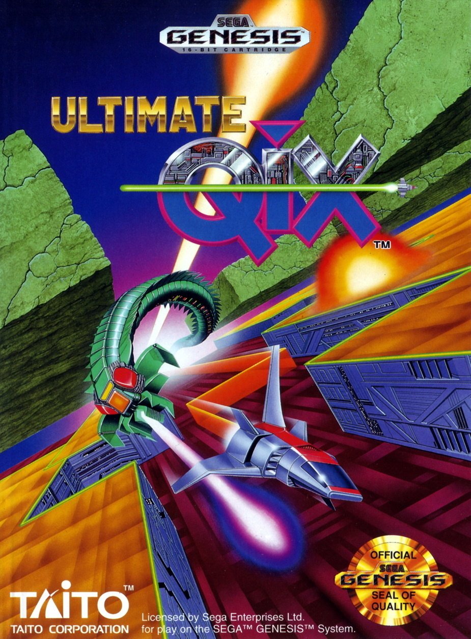 J2Games.com | Ultimate Qix (Sega Genesis) (Pre-Played - CIB - Good).