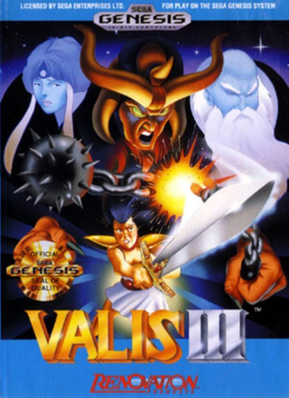 J2Games.com | Valis III (Sega Genesis) (Pre-Played - Game Only).