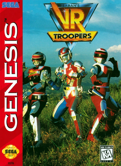 J2Games.com | VR Troopers (Sega Genesis) (Pre-Played - CIB - Good).