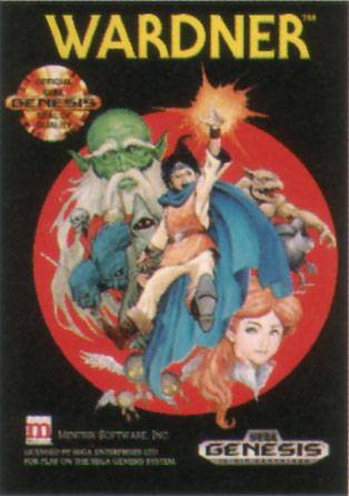 J2Games.com | Wardner (Sega Genesis) (Pre-Played - Game Only).