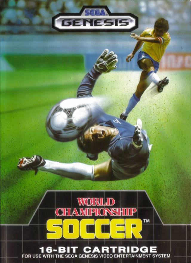 J2Games.com | World Championship Soccer (Sega Genesis) (Pre-Played - Game Only).