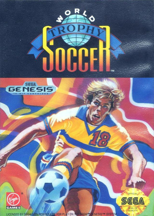 J2Games.com | World Trophy Soccer (Sega Genesis) (Pre-Played - CIB - Good).