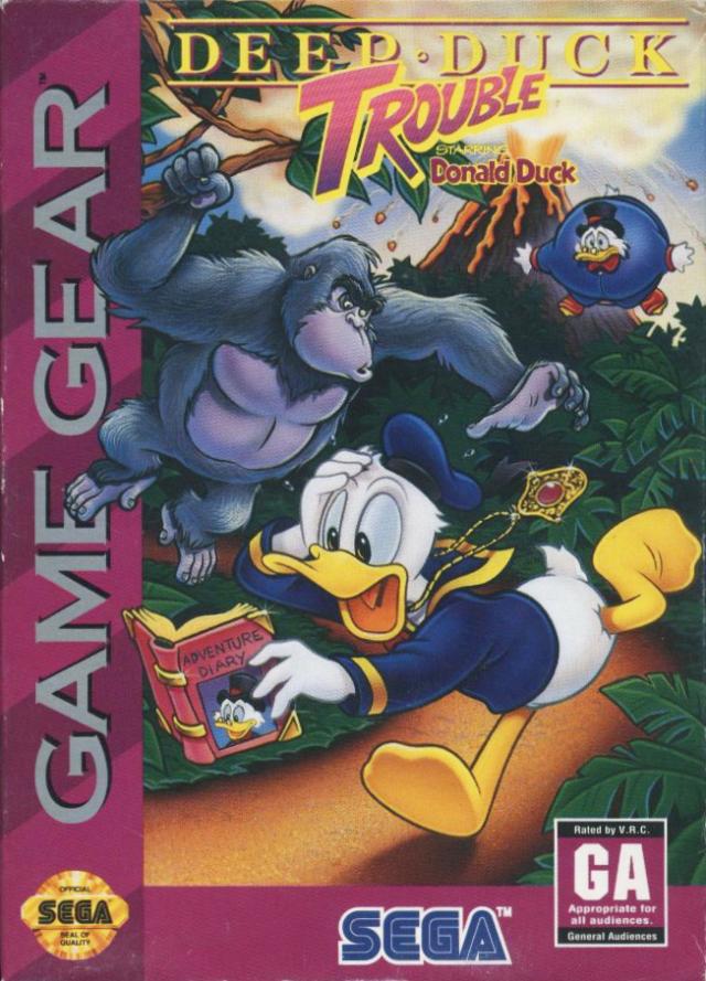 J2Games.com | Walt Disney's Deep Duck Trouble (Sega Game Gear) (Brand New).
