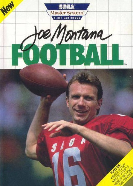 J2Games.com | Joe Montana Football (Sega Master System) (Pre-Played - CIB - Very Good).