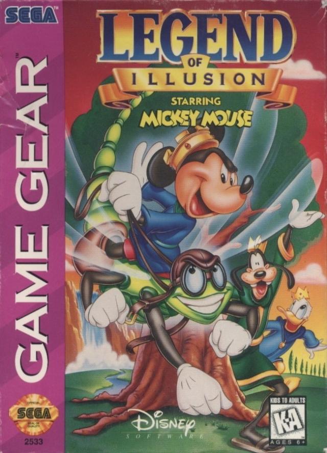 Legend of Illusion Starring Mickey Mouse (Sega Game Gear