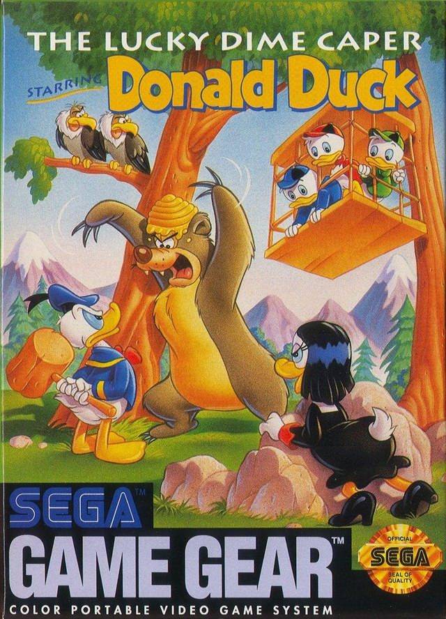 El pato Donald, la travesura de la moneda de diez centavos de la suerte (Sega Game Gear)