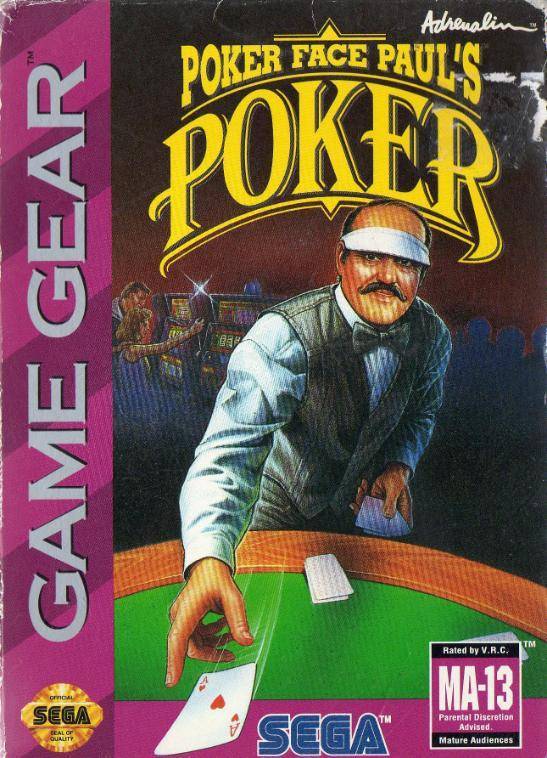 J2Games.com | Poker Face Paul's Poker (Sega Game Gear) (Pre-Played - Game Only).