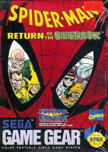 Spider-Man: Return of the Sinister Six (Sega Game Gear)