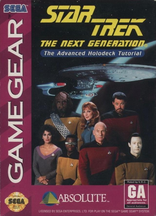 J2Games.com | Star Trek the Next Generation Advanced Holodeck Tutorial (Sega Game Gear) (Pre-Played - Game Only).