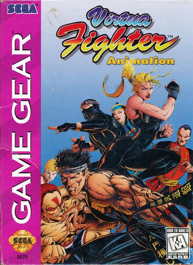 J2Games.com | Virtua Fighter Animation (Sega Game Gear) (Pre-Played - Game Only).