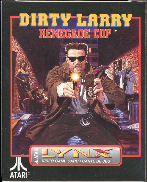 J2Games.com | Dirty Larry: Renegade Cop (Atari Lynx) (Pre-Played - Game Only).
