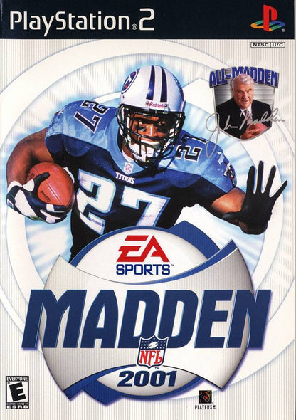J2Games.com | Madden 2001 (Playstation 2) (Pre-Played - Game Only).