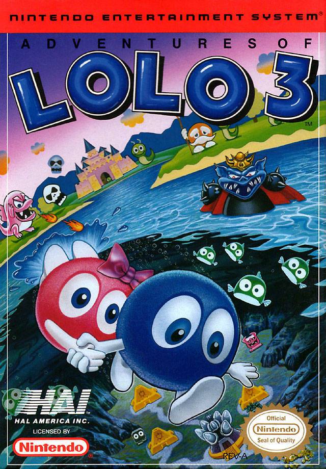 J2Games.com | Adventures of Lolo 3 (Nintendo NES) (Pre-Played - Game Only).