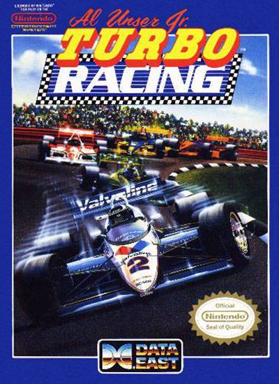 J2Games.com | Al Unser Turbo Racing (Nintendo NES) (Pre-Played - Game Only).