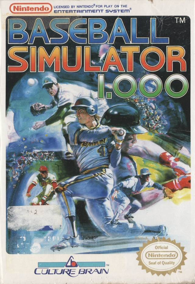 J2Games.com | Baseball Simulator 1000 (Nintendo NES) (Pre-Played - Game Only).
