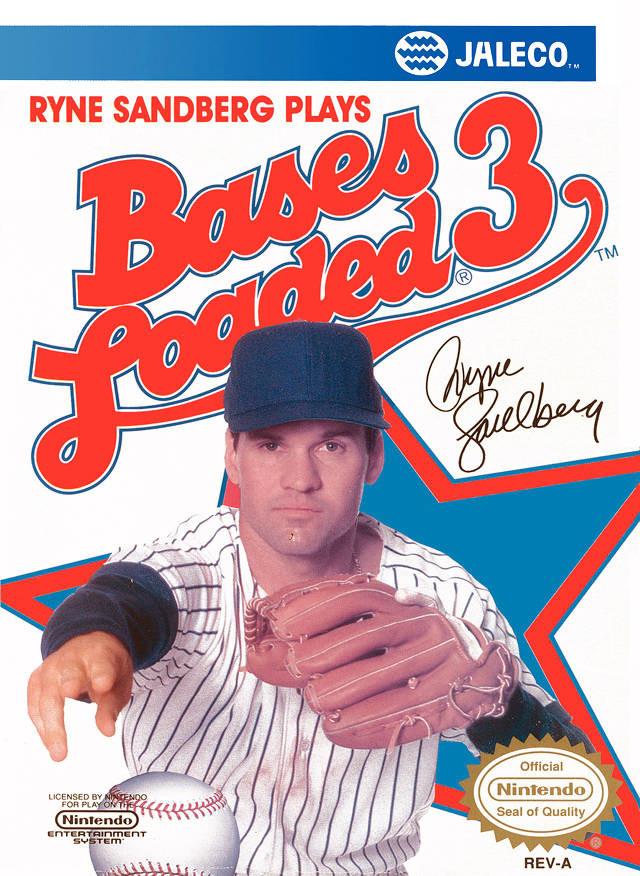 J2Games.com | Bases Loaded 3 (Nintendo NES) (Pre-Played - Game Only).