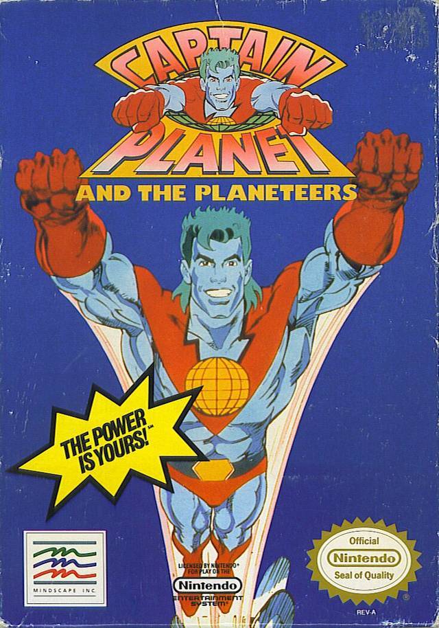 J2Games.com | Captain Planet and the Planeteers (Nintendo NES) (Pre-Played - Game Only).