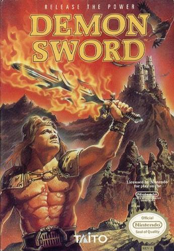 J2Games.com | Demon Sword (Nintendo NES) (Pre-Played - Game Only).