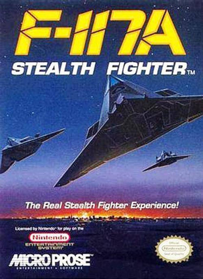 J2Games.com | F117A Stealth Fighter (Nintendo NES) (Pre-Played - Game Only).