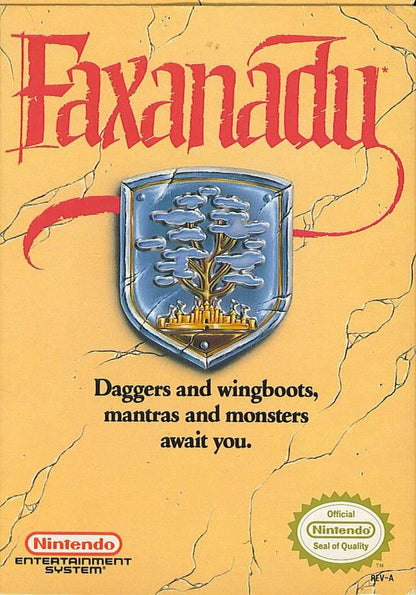 J2Games.com | Faxanadu (Nintendo NES) (Pre-Played - Game Only).