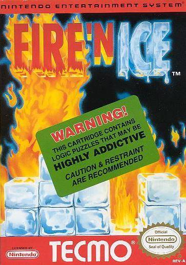 J2Games.com | Fire 'N Ice (Nintendo NES) (Pre-Played - Game Only).