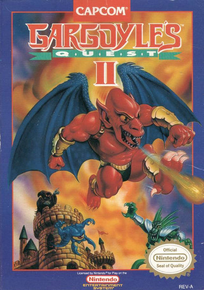 J2Games.com | Gargoyle's Quest II The Demon Darkness (Nintendo NES) (Pre-Played - Game Only).