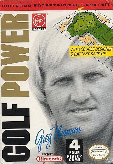 J2Games.com | Greg Norman's Golf Power (Nintendo NES) (Pre-Played - CIB - Good).