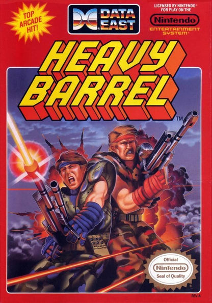 J2Games.com | Heavy Barrel (Nintendo NES) (Pre-Played - Game Only).