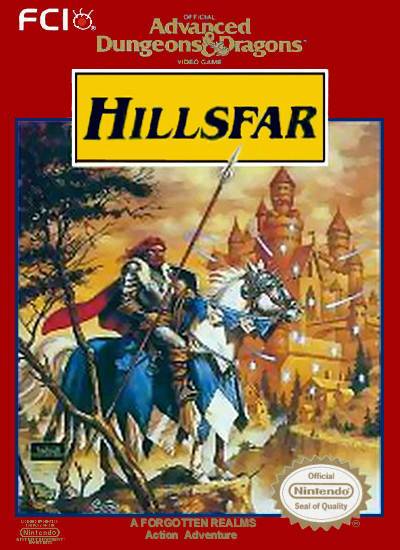 J2Games.com | Advanced Dungeons and Dragons Hillsfar (Nintendo NES) (Pre-Played - Game Only).