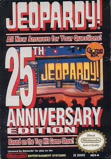 J2Games.com | Jeopardy 25th Anniversary (Nintendo NES) (Pre-Played - Game Only).