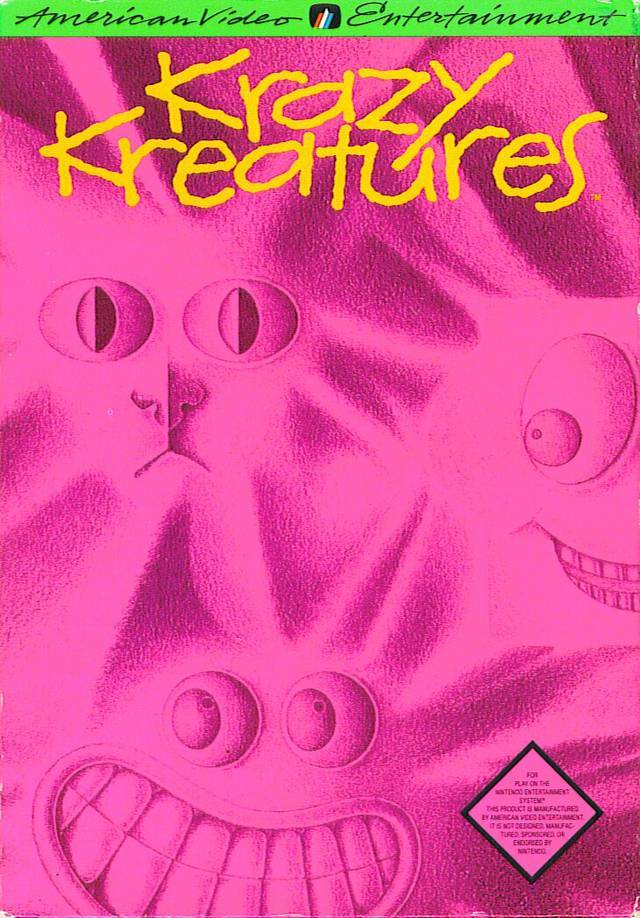 J2Games.com | Krazy Kreatures (Nintendo NES) (Pre-Played - Game Only).