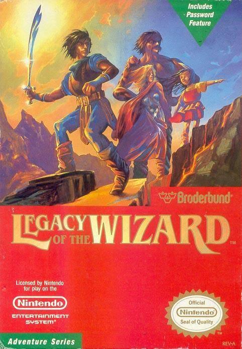 J2Games.com | Legacy of the Wizard (Nintendo NES) (Pre-Played).