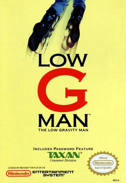 J2Games.com | Low G Man (Nintendo NES) (Pre-Played - Game Only).
