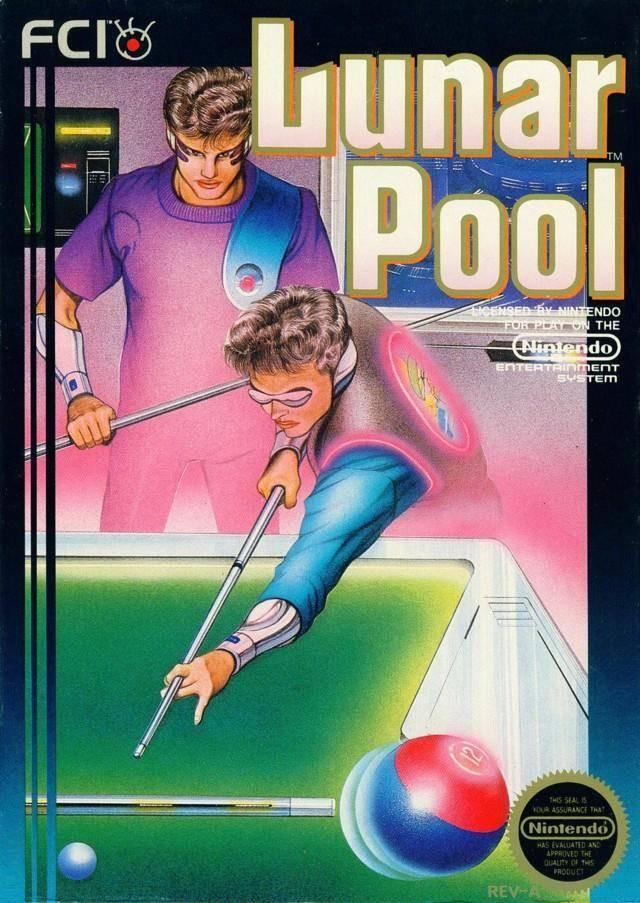 J2Games.com | Lunar Pool (Nintendo NES) (Pre-Played - Game Only).
