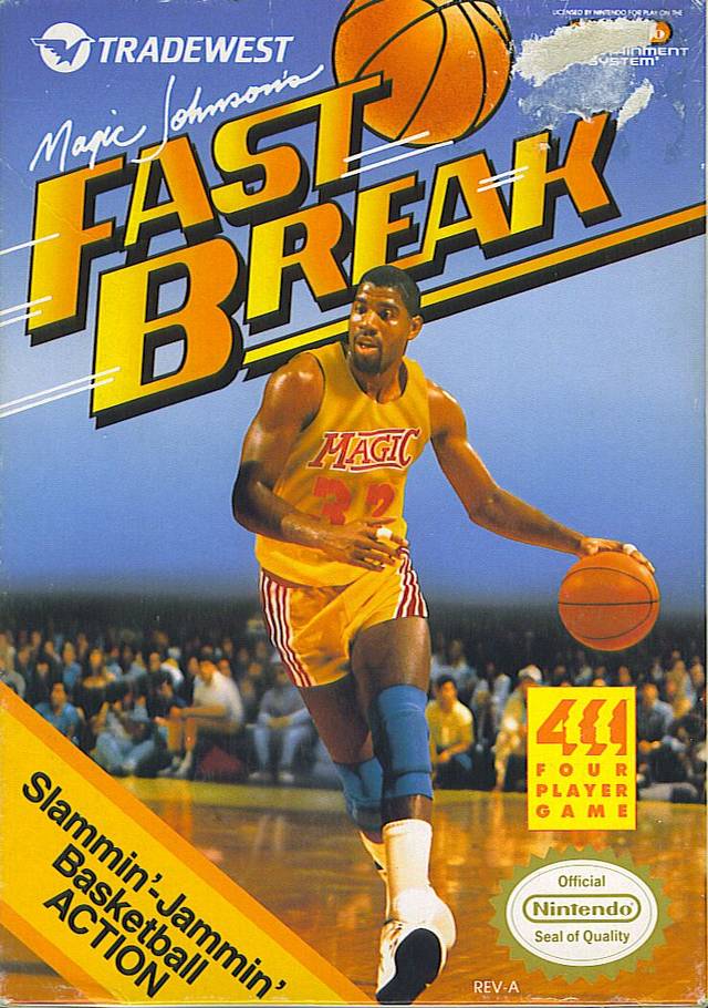 Magic Johnson's Fast Break (Nintendo NES)