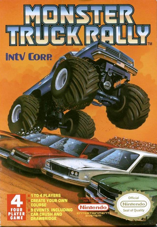 J2Games.com | Monster Truck Rally (Nintendo NES) (Pre-Played - Game Only).