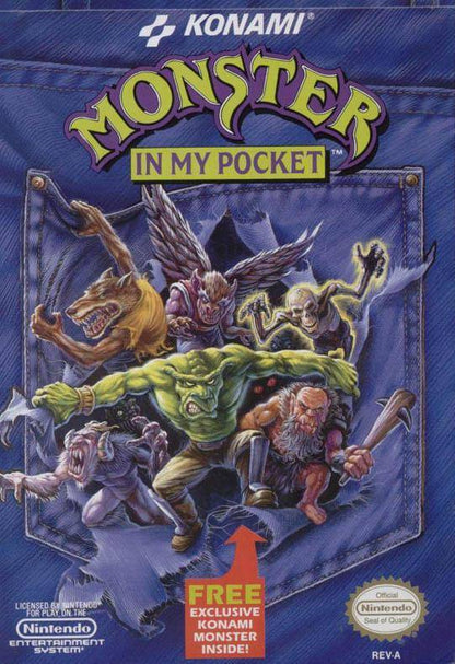 J2Games.com | Monster in My Pocket (Nintendo NES) (Pre-Played - Game Only).
