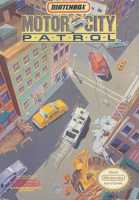 J2Games.com | Motor City Patrol (Nintendo NES) (Pre-Played - Game Only).