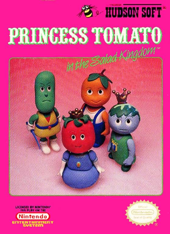 Princesa Tomate en el Reino Salad (Nintendo NES)