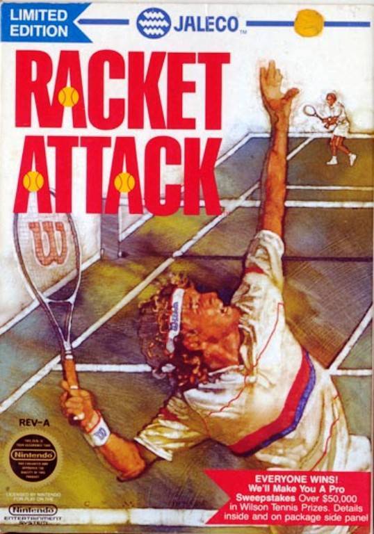 J2Games.com | Racket Attack (Nintendo NES) (Pre-Played - Game Only).