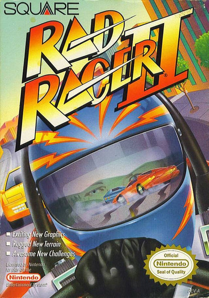 J2Games.com | Rad Racer 2 (Nintendo NES) (Pre-Played - Game Only).