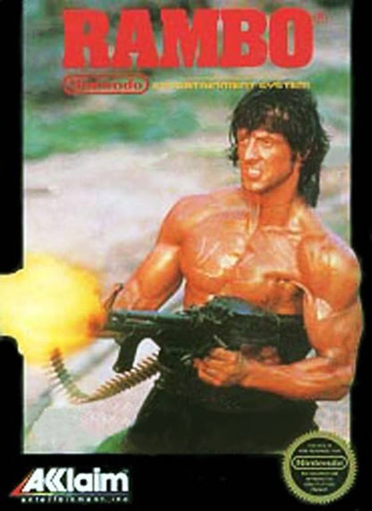 J2Games.com | Rambo (Nintendo NES) (Pre-Played - Game Only).