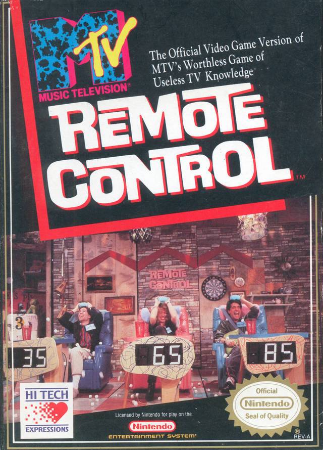 J2Games.com | Remote Control (Nintendo NES) (Pre-Played - Game Only).