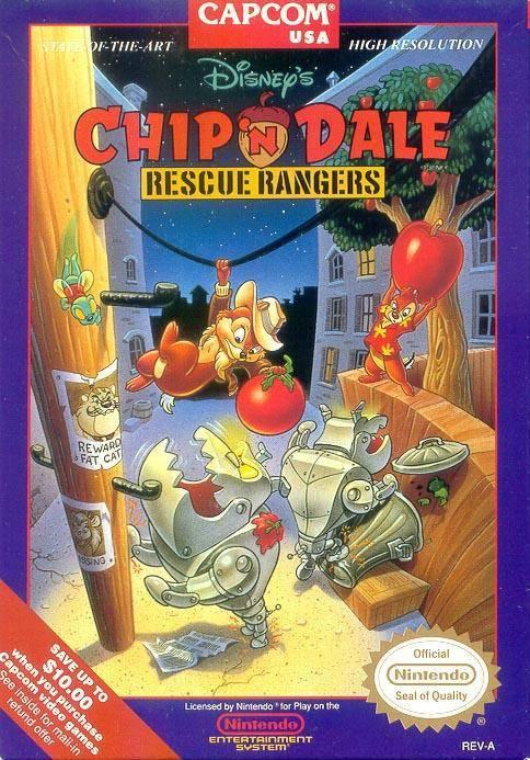 J2Games.com | Chip and Dale Rescue Rangers (Nintendo NES) (Pre-Played - Game Only).