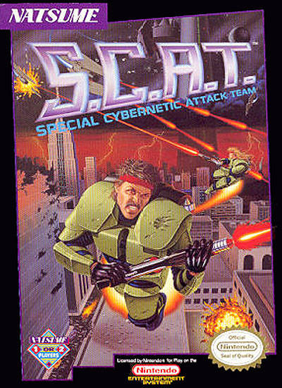 Equipo especial de ataque cibernético SCAT (Nintendo NES)
