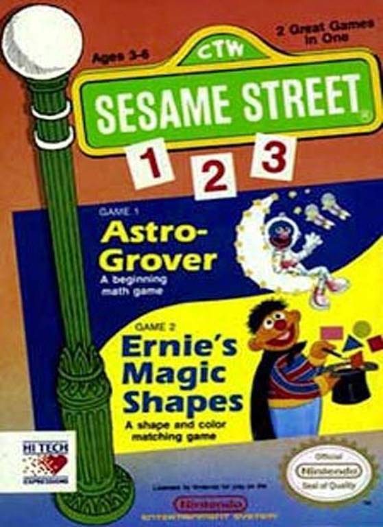 J2Games.com | Sesame Street 123 (Nintendo NES) (Uglies).