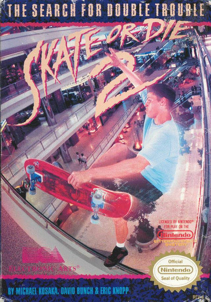 J2Games.com | Skate or Die 2 (Nintendo NES) (Pre-Played - Game Only).
