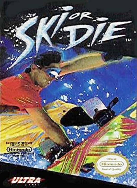 J2Games.com | Ski or Die (Nintendo NES) (Pre-Played - Game Only).