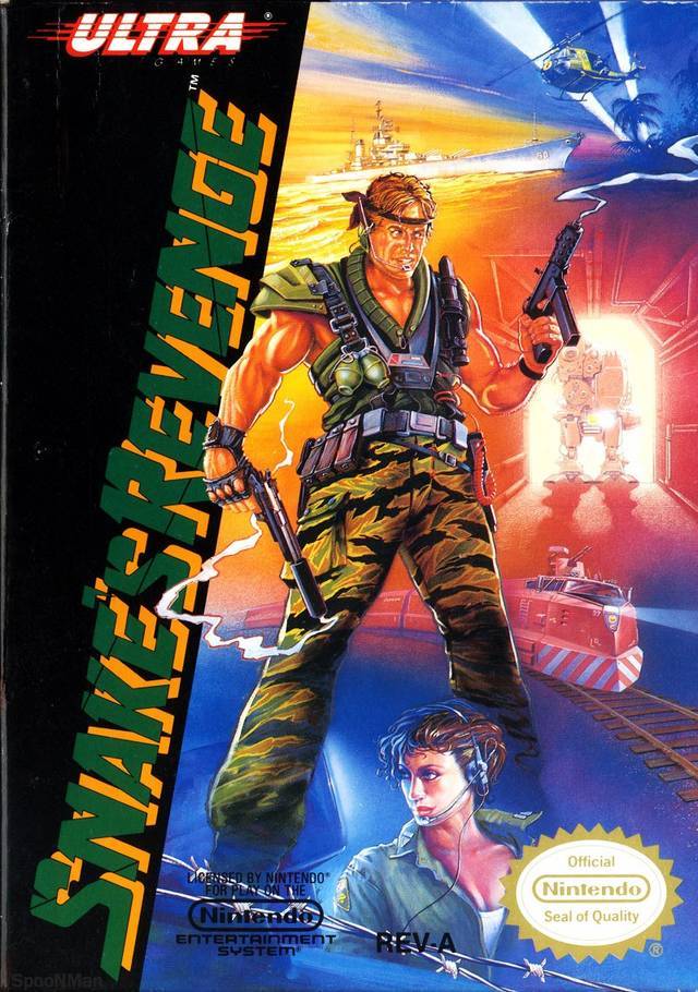 J2Games.com | Snake's Revenge (Nintendo NES) (Pre-Played - Game Only).