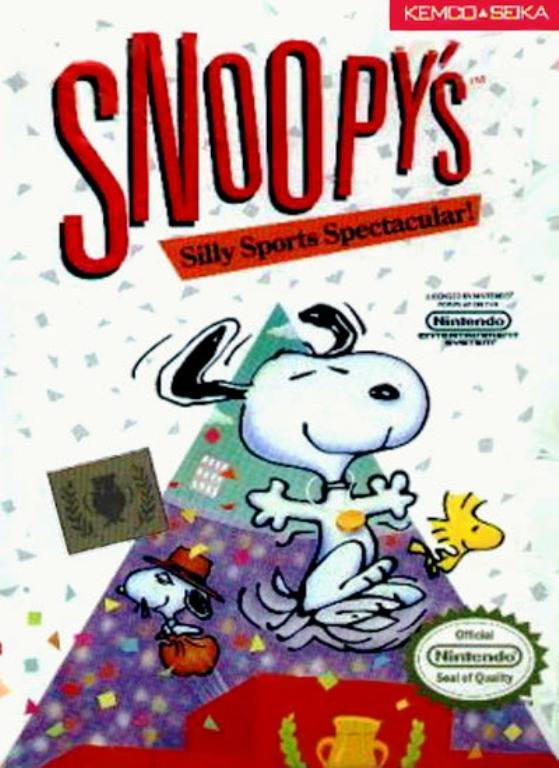 J2Games.com | Snoopy Silly Sports (Nintendo NES) (Pre-Played - Game Only).